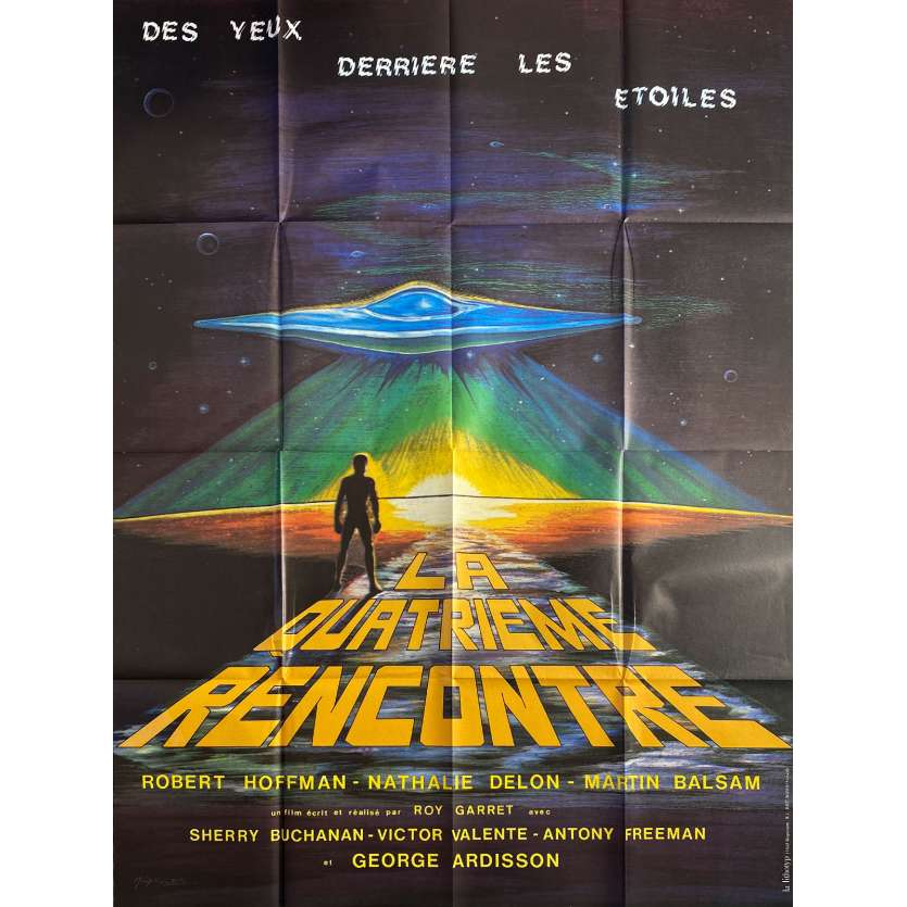 EYES BEHIND THE STARS Original Movie Poster  - 47x63 in. - 1978 - Mario Gariazzo, Robert Hoffmann