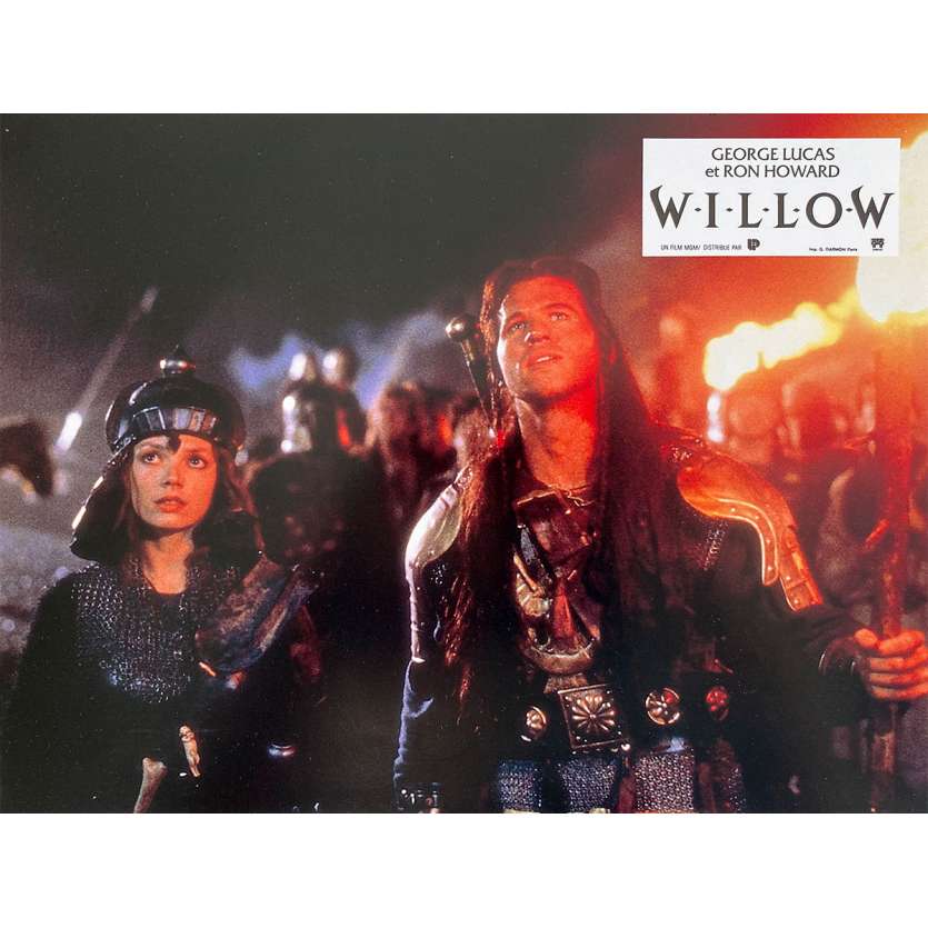 WILLOW Original Lobby Card N1 - 9x12 in. - 1988 - Ron Howard, Val Kilmer