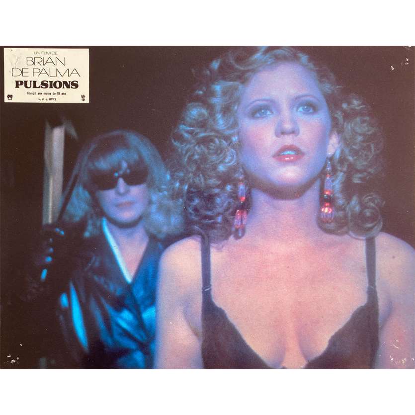 PULSIONS Photo de film N1 - 21x30 cm. - 1980 - Michael Caine, Brian de Palma