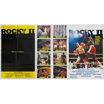 ROCKY 2 Affiche de film US - 104x194 cm. - 1979 - Carl Weathers, Sylvester Stallone ROCKY 2 Affiche de film US - 104x194 cm. - 1979 - Carl Weathers, Sylvester Stallone