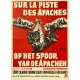 SUR LA PISTE DES APACHES Affiche de film - 35x55 cm. - 1965 - Rory Calhoun, R.G. Springsteen