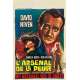 CONQUERED CITY Original Movie Poster  - 14x21 in. - 1962 - Joseph Anthony, David Niven, Lea Massari