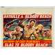 BATTLE AT BLOODY BEACH Original Movie Poster  - 14x21 in. - 1961 - Herbert Coleman, Audie Murphy