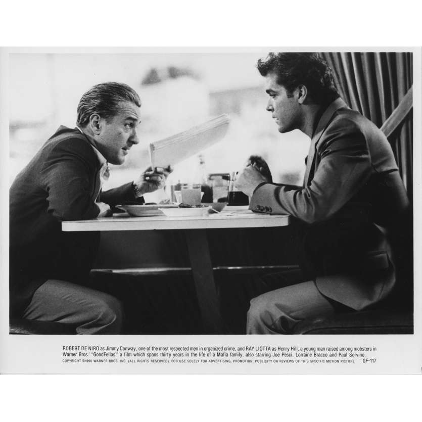 GOODFELLAS Original Movie Still GF-117 - 8x10 in. - 1990 - Martin Scorsese, Robert de Niro