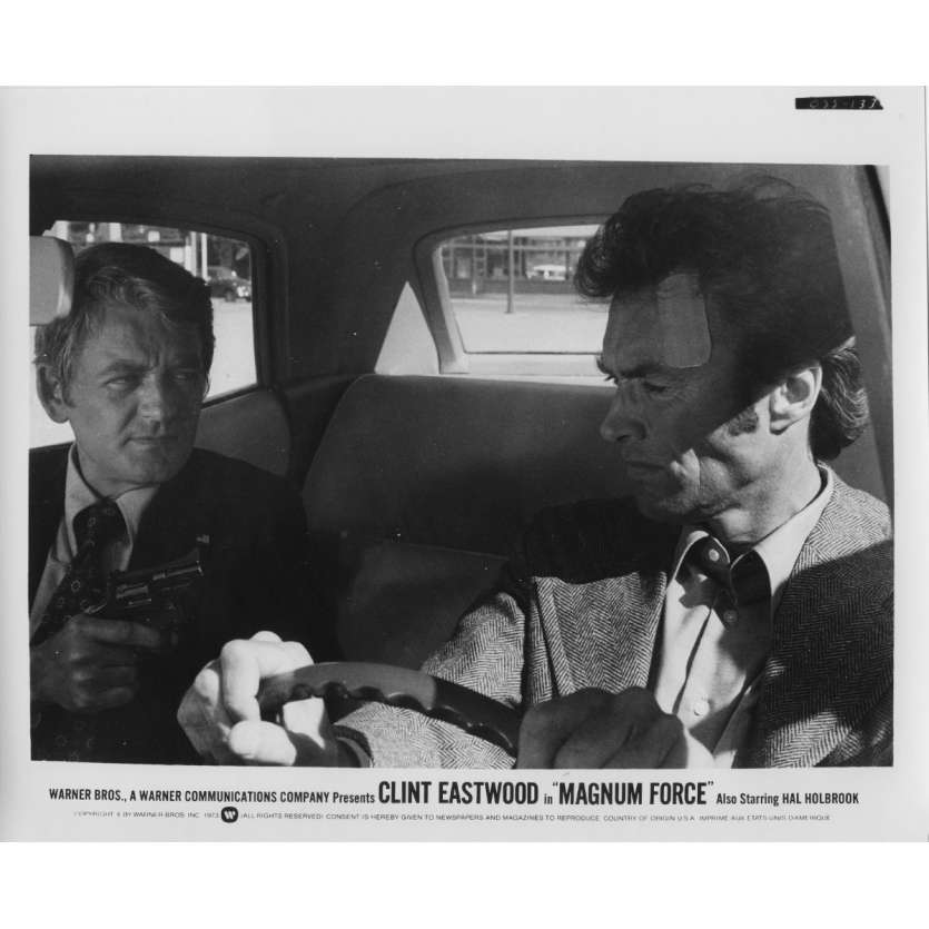 MAGNUM FORCE Original Movie Still N133 - 8x10 in. - 1973 - Ted Post, Clint Eastwood