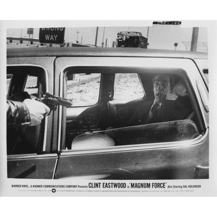 MAGNUM FORCE Photo de presse N122 - 20x25 cm. - 1973 - Clint Eastwood, Ted Post
