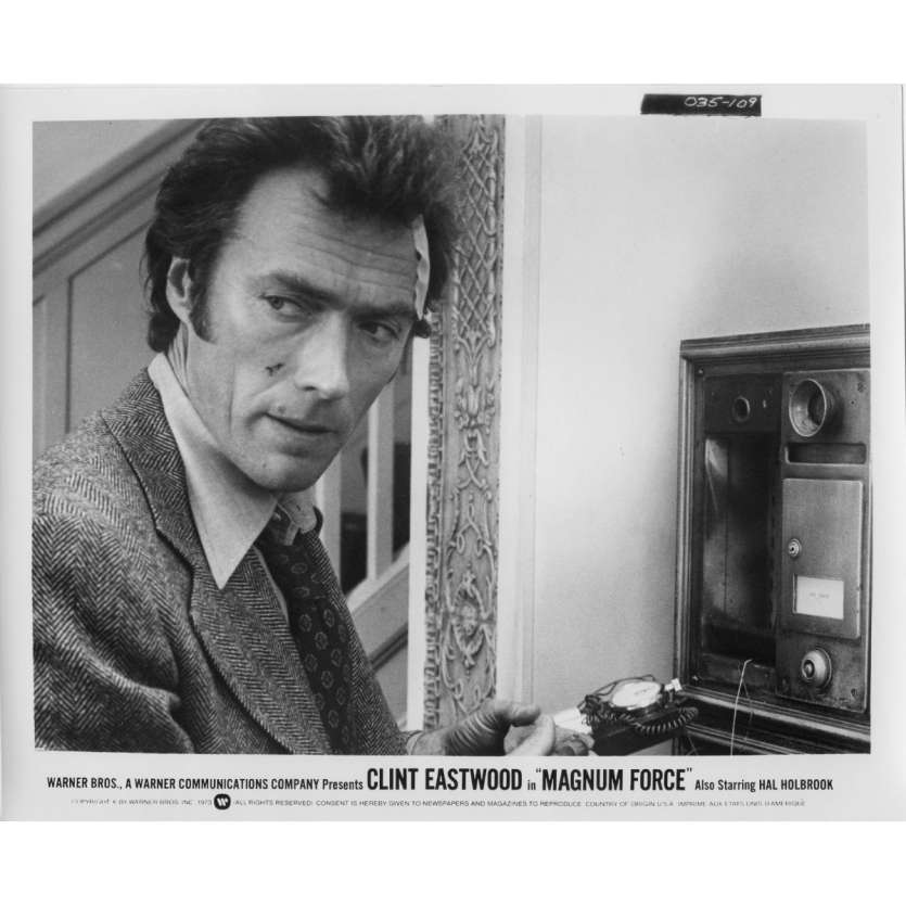 MAGNUM FORCE Photo de presse N109 - 20x25 cm. - 1973 - Clint Eastwood, Ted Post