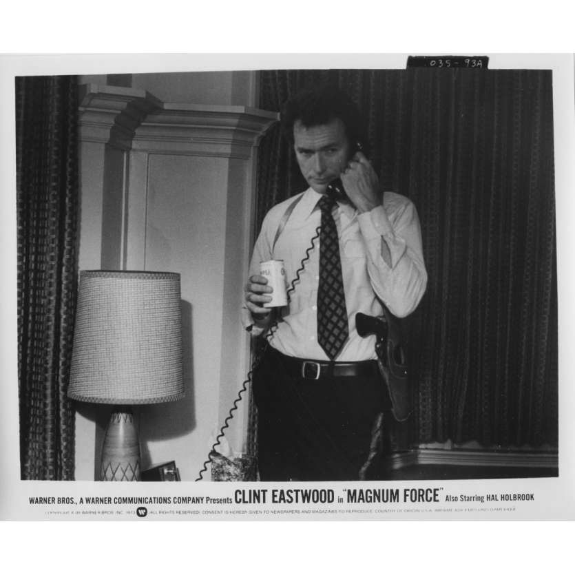 MAGNUM FORCE Original Movie Still N93A - 8x10 in. - 1973 - Ted Post, Clint Eastwood
