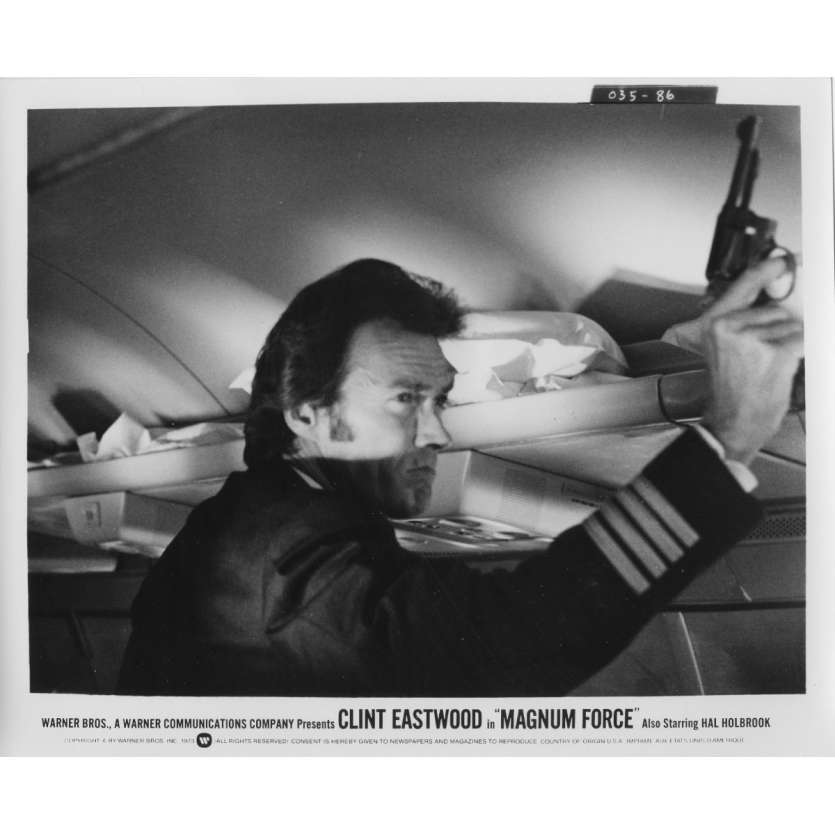 MAGNUM FORCE Original Movie Still N86 - 8x10 in. - 1973 - Ted Post, Clint Eastwood