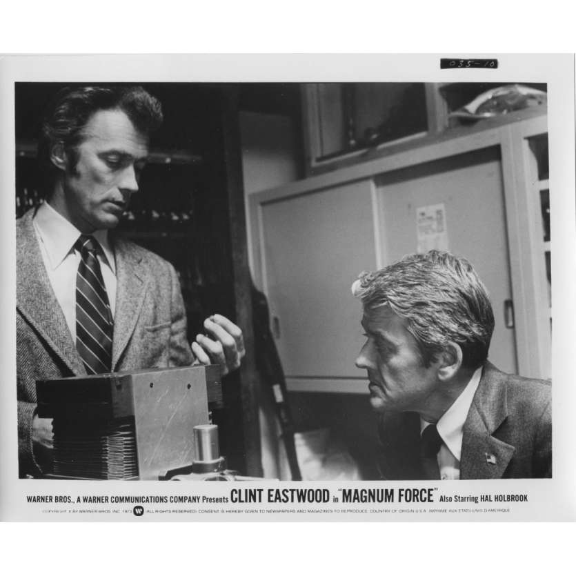 MAGNUM FORCE Photo de presse N10 - 20x25 cm. - 1973 - Clint Eastwood, Ted Post