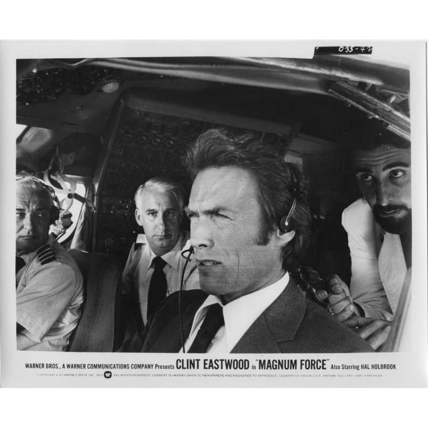 MAGNUM FORCE Photo de presse N42 - 20x25 cm. - 1973 - Clint Eastwood, Ted Post