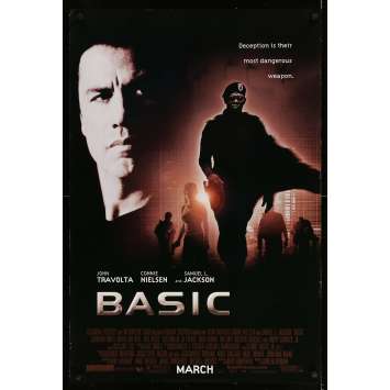 BASIC Affiche de film - 69x102 cm. - 2003 - John Travolta, Samuel L. Jackson, John McTiernam