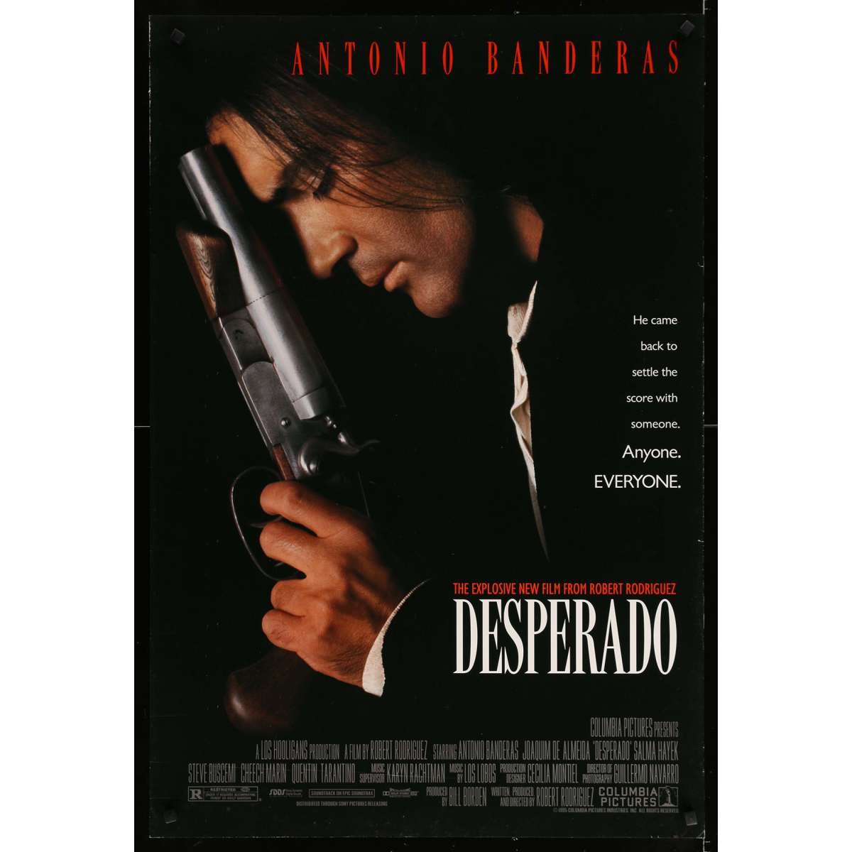 ANTONIO BANDERAS in DESPERADO, 1995, directed by ROBERT RODRIGUEZ