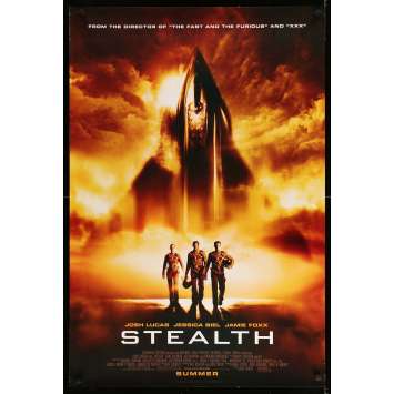 STEALTH Original Movie Poster - 27x40 in. - 2005 - Rob Cohen, Jessica Biel, Jamie Foxx