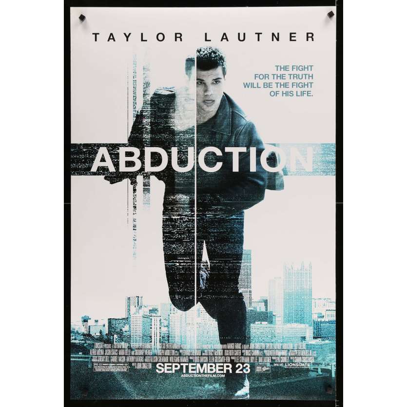IDENTITE SECRETE Affiche de film - 69x102 cm. - 2011 - Taylor Lautner, John Singleton
