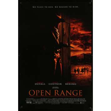 OPEN RANGE Original Movie Poster - 27x40 in. - 2003 - Kevin Costner, Robert Duvall