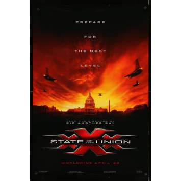 XXX: STATE OF THE UNION Original Movie Poster - 27x40 in. - 2005 - Lee Tamahori, Samuel L. Jackson, Willem Dafoe
