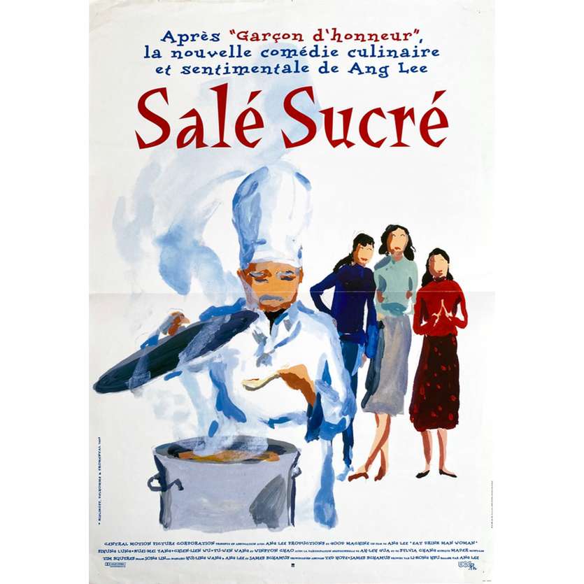 SALE SUCRE Affiche de film  - 40x60 cm. - 1994 - Sihung Lung, Ang Lee