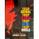 SMALL TIME CROOKS Original Movie Poster Adv. - 47x63 in. - 2000 - Woody Allen, Hugh Grant