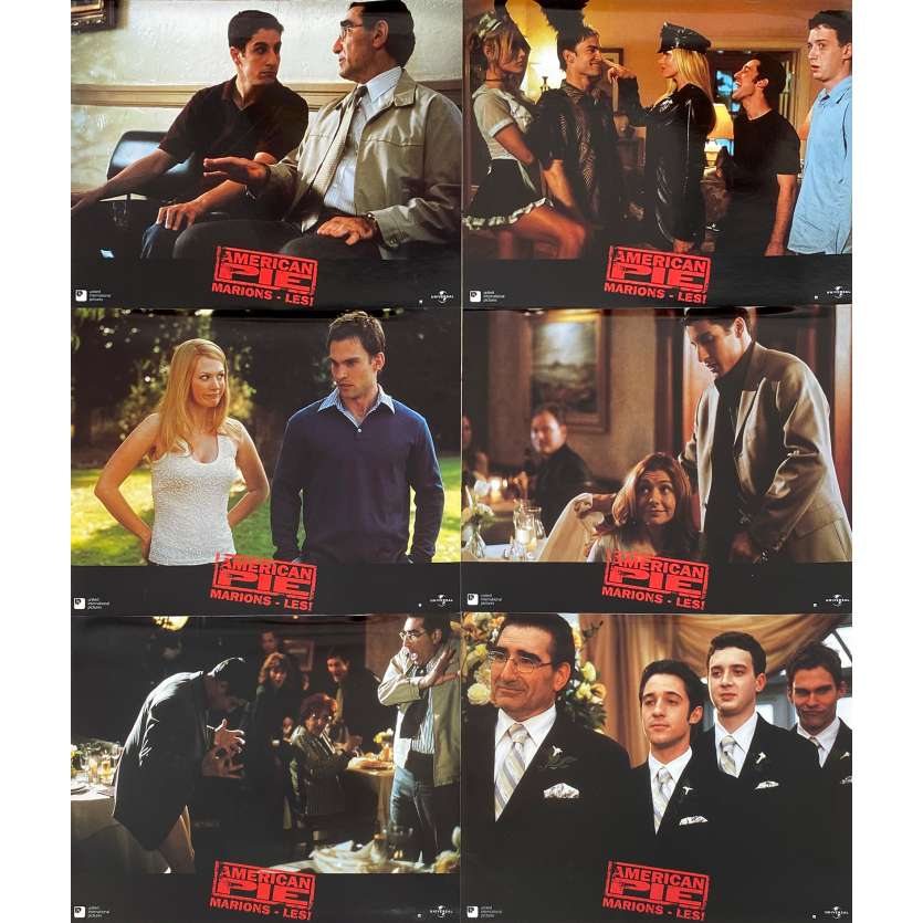 AMERICAN PIE - MARIONS-LES Photos de film x6 - 21x30 cm. - 2003 - Jason Biggs, Jesse Dylan