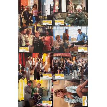 HOLLYWOOD ENDING Original Lobby Cards X8 - 9x12 in. - 2002 - Woody Allen, Téa Leoni