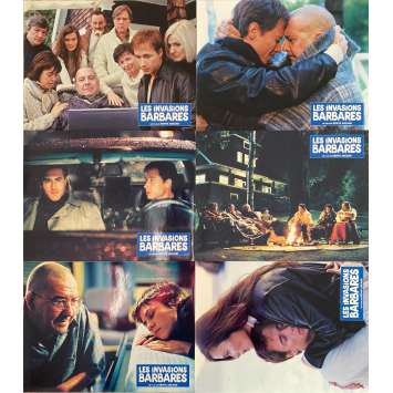 LES INVASIONS BARBARES Photos de film x6 - 21x30 cm. - 2003 - Rémy Girard, Denys Arcand