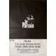 THE GODFATHER Original Movie Poster  - 15x21 in. - 1972 - Francis Ford Coppola, Marlon Brando