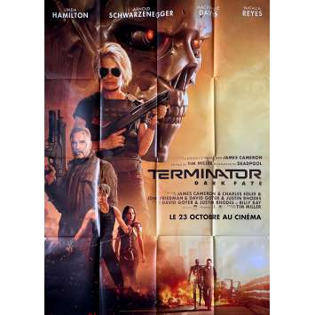 TERMINATOR DARK FATE Affiche de film - 120x160 cm. - 2019 - Arnold Schwarzenegger, Tim Miller TERMINATOR DARK FATE Affiche de film - 120x160 cm. - 2019 - Arnold Schwarzenegger, Tim Miller
