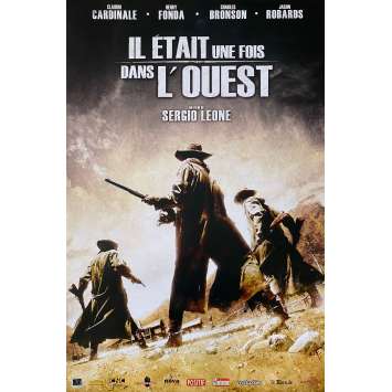 IL ETAIT UNE FOIS DANS L'OUEST Affiche de film - 40x60 cm. - R2000 - Henry Fonda, Sergio Leone