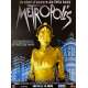 METROPOLIS Affiche de film - 40x60 cm. - R1990 - Brigitte Helm, Fritz Lang