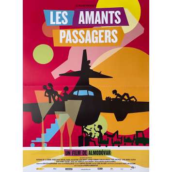 LES AMANTS PASSAGERS Affiche de film - 40x60 cm. - 2013 - Javier Cámara, Pedro Almodóvar