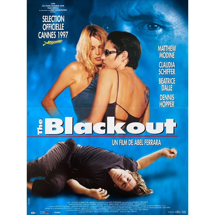 BLACKOUT Original Movie Poster - 15x21 in. - 1985 - Douglas Hickox, Keith Carradine