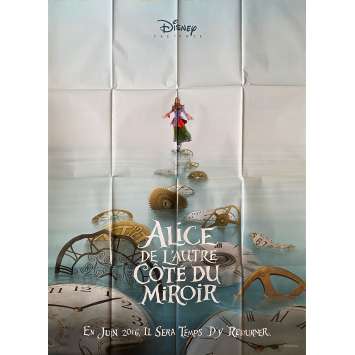 ALICE DE L'AUTRE COTE DU MIROIR Affiche de film - 120x160 cm. - 2016 - Johnny Depp, James Bobin ALICE DE L'AUTRE COTE DU MIROIR Affiche de film - 120x160 cm. - 2016 - Johnny Depp, James Bobin