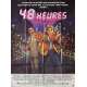 48 HEURES Affiche de film - 120x160 cm. - 1982 - Eddie Murphy, Walter Hill