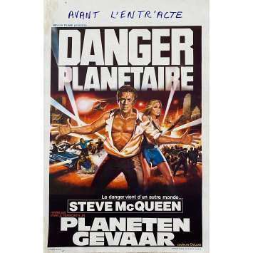 DANGER PLANETAIRE Affiche de film - 35x55 cm. - 1958 - Steve McQueen, Irvin S. Yeaworth Jr