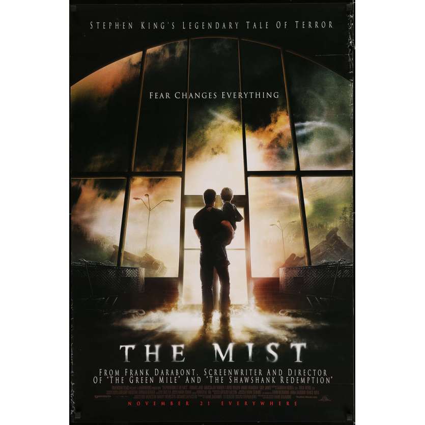 THE MIST Original Movie Poster - 27x41 in. - 2007 - Frank Darabont, Thomas Jane