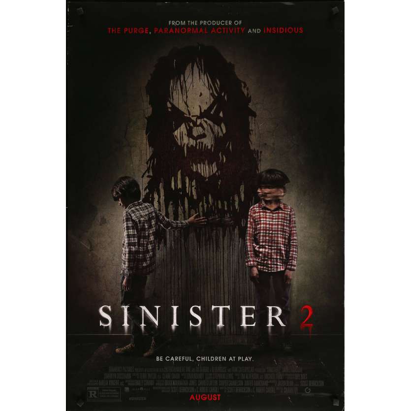 SINISTER II Original Movie Poster  - 27x41 in. - 2015 - Ciarán Foy, James Ransone