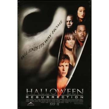 HALLOWEEN RESURRECTION Original Movie Poster - 27x41 in. - 2002 - Rick Rosenthal, Jamie Lee Curtis