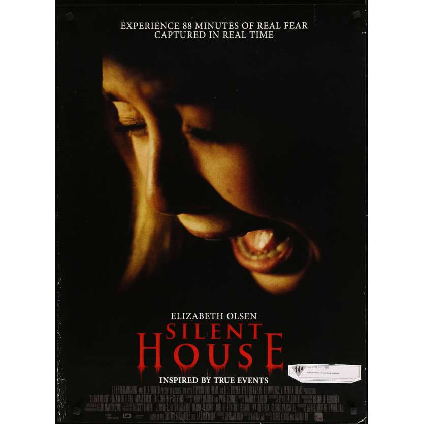 SILENT HOUSE Original Movie Poster  - 27x41 in. - 2011 - Chris Kentis, Elizabeth Olsen