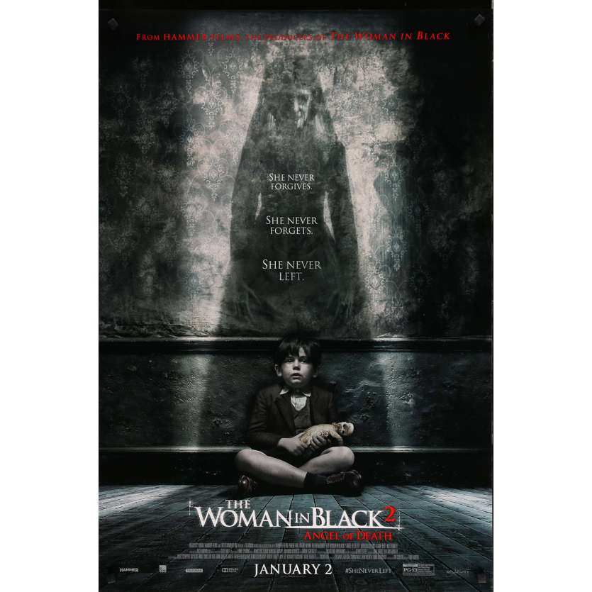 THE WOMAN IN BLACK 2 Original Movie Poster  - 27x41 in. - 2014 - Tom Harper, Helen McCrory