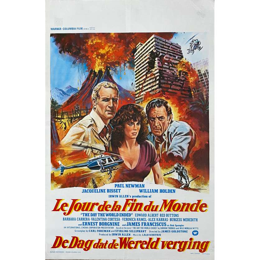 LE JOUR DE LA FIN DU MONDE Affiche de film - 35x55 cm. - 1980 - Paul Newman, James Goldstone