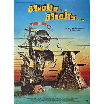 BANDITS BANDITS Affiche de film - 40x60 cm. - 1981 - Sean Connery, Terry Gilliam