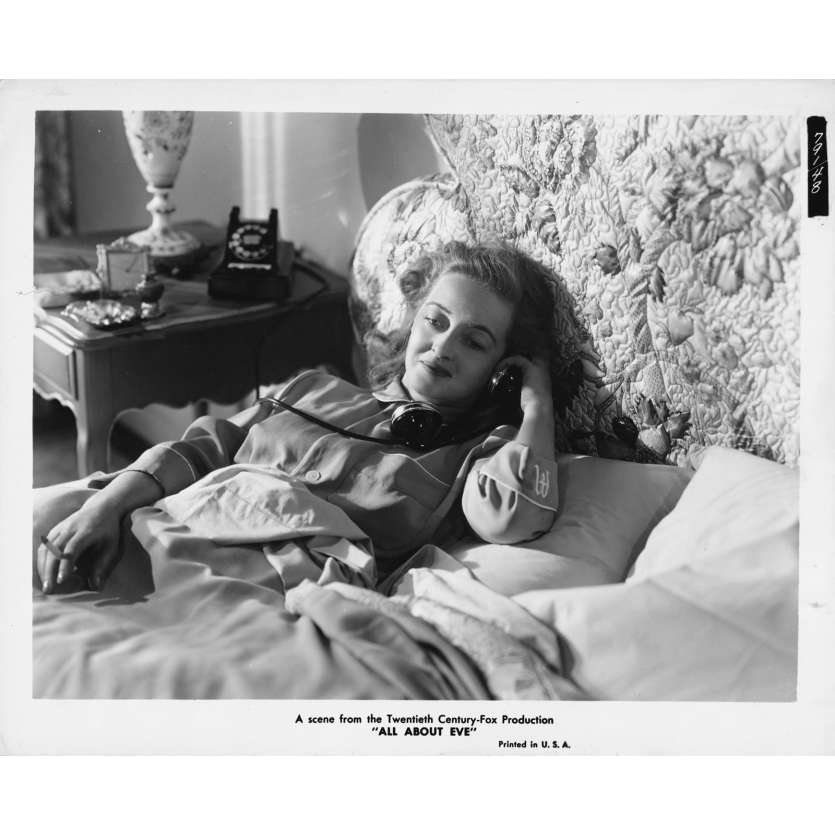 EVE Photo de presse 791-48 - 20x25 cm. - 1950 - Bette Davis, Joseph L. Mankiewicz