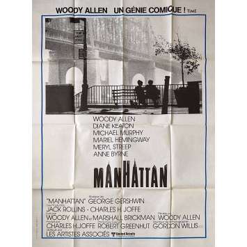 MANHATTAN Affiche de film - 120x160 cm. - 1979 - Diane Keaton, Woody Allen MANHATTAN Affiche de film - 120x160 cm. - 1979 - Diane Keaton, Woody Allen