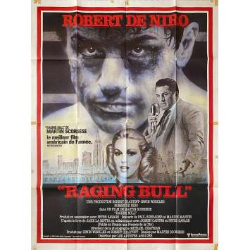 RAGING BULL Affiche de film - 120x160 cm. - 1980 - Robert de Niro, Martin Scorsese