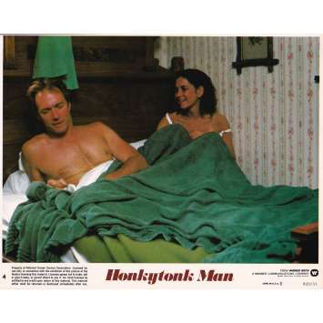 HONKYTONK MAN Original Lobby Card N4 - 8x10 in. - 1982 - Clint Eastwood, Clint Eastwood