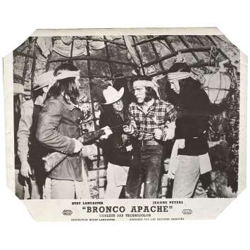 BRONCO APACHE Photo de film - 24x30 cm. - 1954 - Burt Lancaster, Robert Aldrich