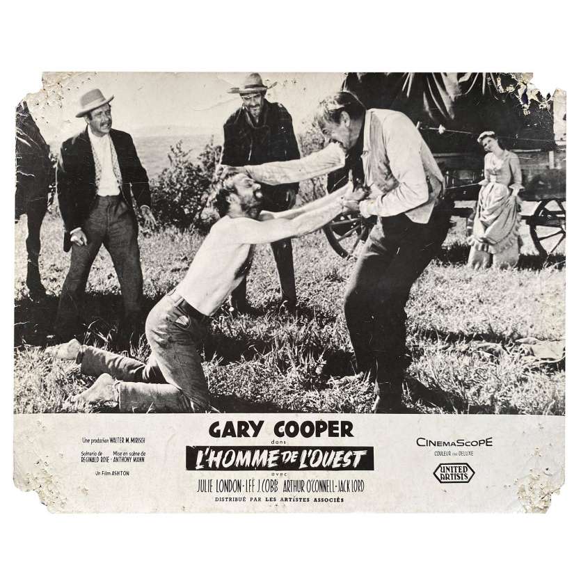 L'HOMME DE L'OUEST Photo de film N01 - 24x30 cm. - 1958 - Gary Cooper, Anthony Mann