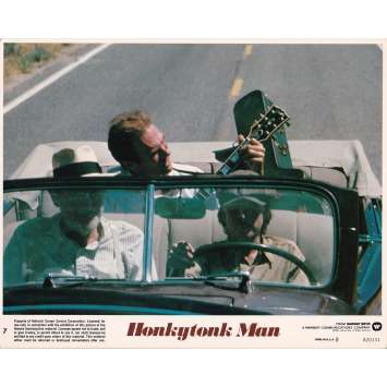 HONKYTONK MAN Original Lobby Card N7 - 8x10 in. - 1982 - Clint Eastwood, Clint Eastwood