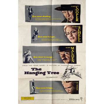 LA COLLINE DES POTENCES Affiche de film - 69x104 cm. - 1959 - Gary Cooper, Delmer Daves